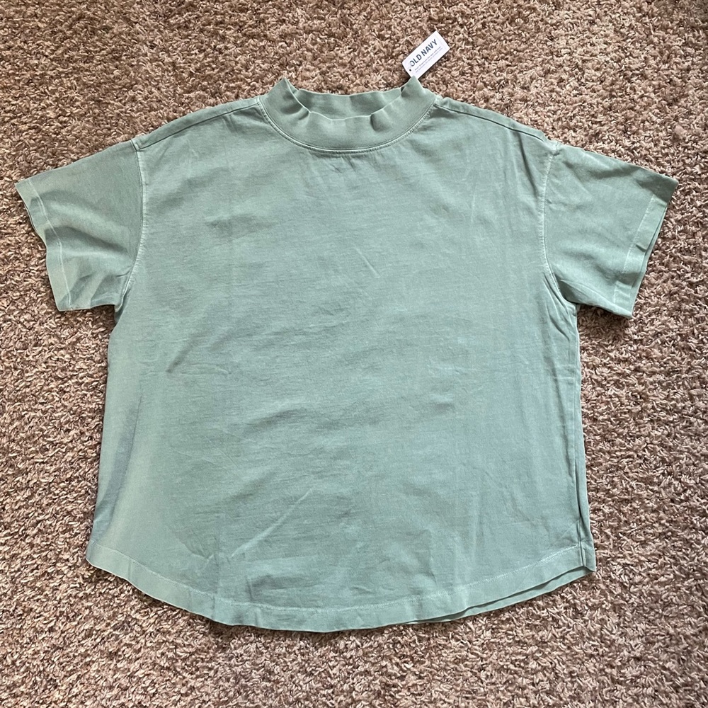 Old Navy Mock-Neck Easy Tee